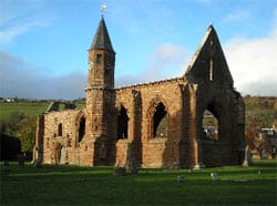 La vieille cathédrale de Fortrose est aujourd&rsquo;hui en ruines.