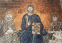 Le Christ,Constantin IX et de Zoé
