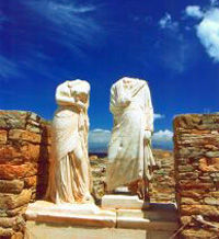 A la découverte de l'île Delos à Athènes