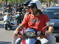 Aventure en scooter