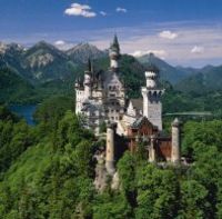 Le château de Neuschwanstein, le château d'inspiration pour Disney Belle au bois dormant