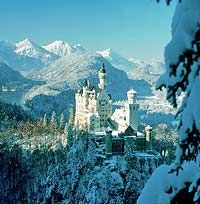 Le château de Cendrillon "- Neuschwanstein, en Allemagne