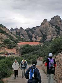Randonnée au parc naturel de Montserrat