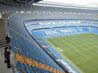 Le légendaire Bernabeu Stadium, domicile du Real Madrid CF