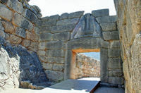 Porte des lionnes, Mycenae Grèce
