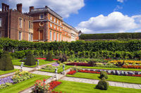 Le jardin du Palais de Hampton Court, Londres