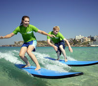 La pratique du surf à Bondi