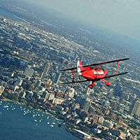 Vol au-dessus de Sydney