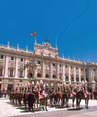 Le palais royal de Madrid