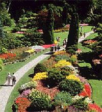 Les jardins de Butchart, Victoria