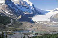 Voyage de neige au glacier d'Athabasca de Banff