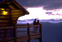 Une visite au coucher du soleil de Blackcomb, Whistler