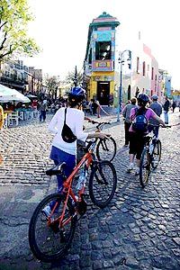 Vélotour d'une demi-journée à Buenos Aires