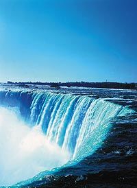 Une vue magnifique du chute de Niagara