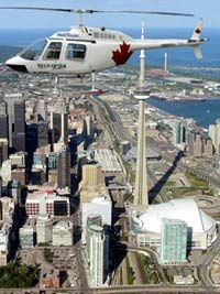 Visite privée en hélicoptère de Toronto