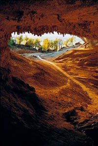 La grotte de Milodon, en Patagonie