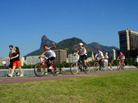 Visite à vélo d'une demi-journée de Rio de Janeiro