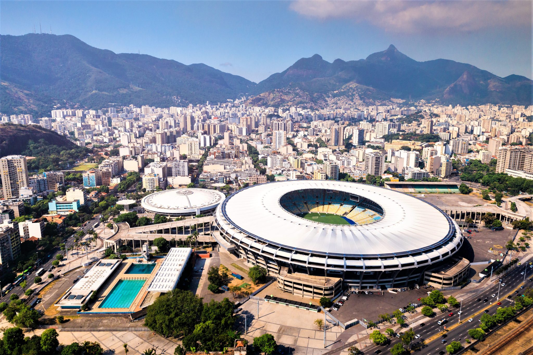 Le stade Maracana à Rio de Janeiro