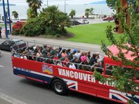 Une visite en bus à arrêts multiples dans la ville de Vancouver