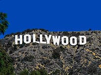 Le site Hollywood en Californie
