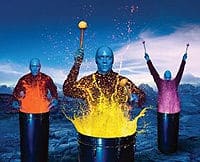 Le spectacle Blue Man Group