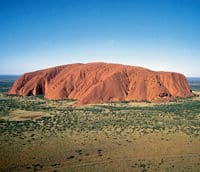 Uluru (Ayers Rock) monte de la terre, Alice springs