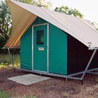 La tente au terrain de camping, Darwin