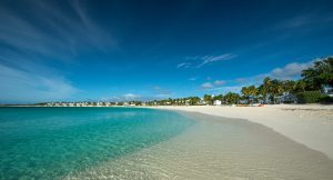 La plage de Bay Beach, à Anguilla
