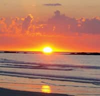 Le coucher du soleil à Cable Beach, Broome