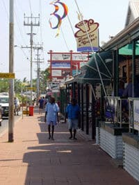 Rue de Chinatown à Broome