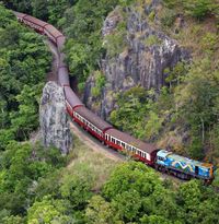 Le chemin de fer panoramique de Kuranda, Cairns