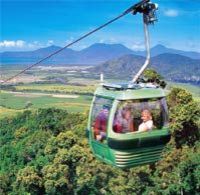 Visite en téléphérique de la forêt tropicale de Kuranda, Cairns