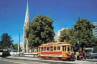 Une visite de la ville de Christchurch en tramway