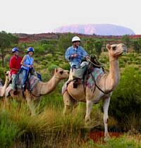 Une aventure à dos de chameau à Uluru, Ayers Rock