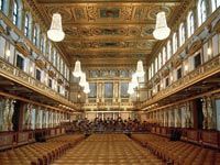 La salle de concert historique Musikverein, Vienne