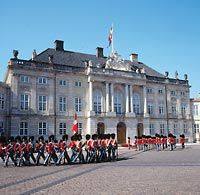 Le Palais d'Amalienborg, Copenhague