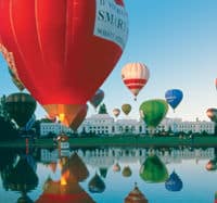 Les montgolfières, le meilleur façon pour voir Canberra