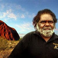 Un véritable guide aborigène, Ayers Rock