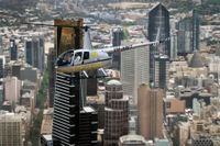 Un survol en hélicoptère du centre ville de Melbourne