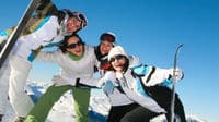 Un groupe de skieur au Mount Hutt, Christchurch