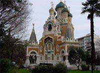 La cathédrale de Russie, Nice