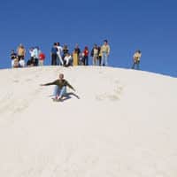 Les vastes dunes de sable de Lancelin, Perth