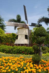 Le jardin pittoresque de Malacca en Malaisie