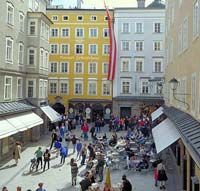 Un aspect de la Renaissance et baroque de la ville de Salzbourg