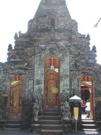 Le temple de la déesse de Bali