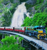Un voyage sur le chemin de fer de Kuranda, Cairns