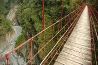 Un des sentiers de la gorge de Taroko, Taïwan