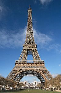 La célebre Tour Eiffel, Paris