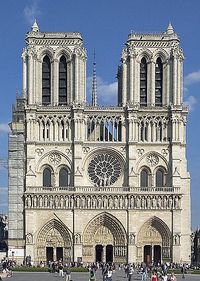 La cathédrale Notre Dame de Paris