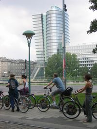Visite en vélo de la ville de Vienne